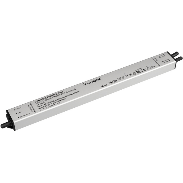 Блок питания ARPV-LG48100-LINEAR-PFC-DALI2-PD (48V, 2.08A, 100W) (Arlight, IP67 Металл, 5 лет) 034882, ARPV 034882
Блок питания ARPV-LG48100-LINEAR-PFC-DALI2-PD (48V, 2.08A, 100W) (Arlight, IP67 Металл, 5 лет) 034882, ARPV 034882