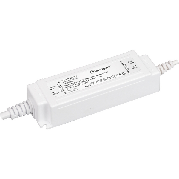 Блок питания ARPJ-SP-68350 (24W, 34-68V, 0.35A) (Arlight, IP67 Пластик, 5 лет) 037264, ARPJ 037264
Блок питания ARPJ-SP-68350 (24W, 34-68V, 0.35A) (Arlight, IP67 Пластик, 5 лет) 037264, ARPJ 037264