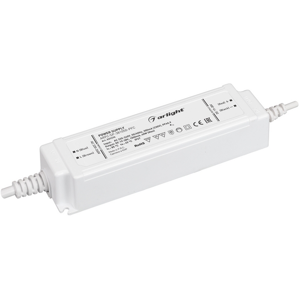 Блок питания ARPJ-SP-381050-PFC (40W, 19-38V, 1.05A) (Arlight, IP67 Пластик, 5 лет) 037270, ARPJ 037270
Блок питания ARPJ-SP-381050-PFC (40W, 19-38V, 1.05A) (Arlight, IP67 Пластик, 5 лет) 037270, ARPJ 037270