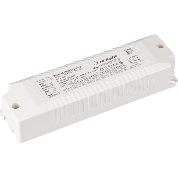 Блок питания ARJ-SP-12-PFC-DT8-ССT (12W, 9-42V, 0.12-0.35А) (Arlight, IP20 Пластик, 5 лет) 040500, ARJ-SP 040500
Блок питания ARJ-SP-12-PFC-DT8-ССT (12W, 9-42V, 0.12-0.35А) (Arlight, IP20 Пластик, 5 лет) 040500, ARJ-SP 040500