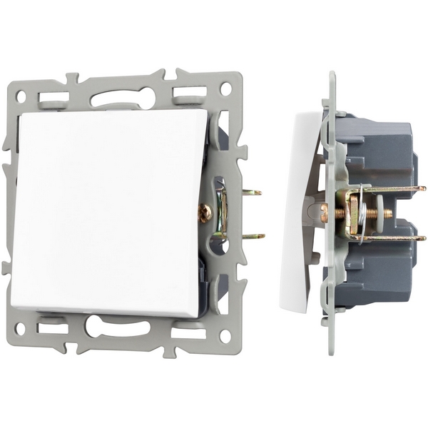Механизм выключателя одноклавишный перекрёстный SWT-MKX1-PL-WH (250V, 16A) (Arlight) 043718, Белый, 043718
Механизм выключателя одноклавишный перекрёстный SWT-MKX1-PL-WH (250V, 16A) (Arlight) 043718, Белый, 043718