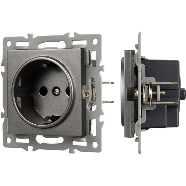 Механизм электрической розетки SCT-MEU1-PL-GR (250V, 16A) (Arlight) 043732, Серый, 043732
Механизм электрической розетки SCT-MEU1-PL-GR (250V, 16A) (Arlight) 043732, Серый, 043732