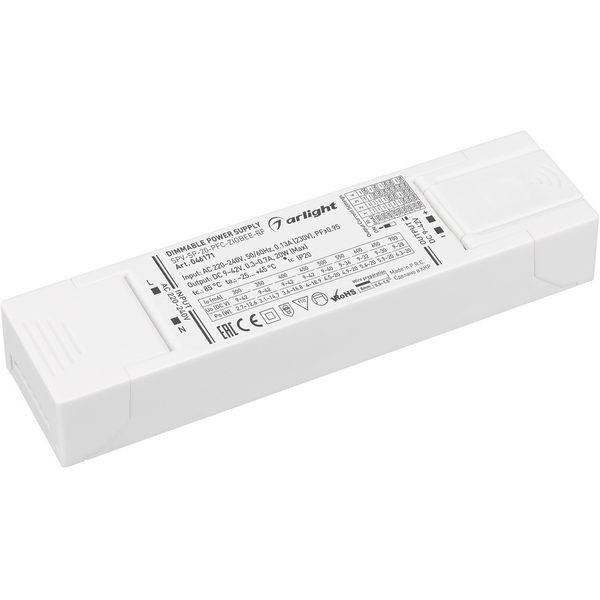Блок питания SPV-SP-20-PFC-ZIGBEE-RF (20W, 9-42V, 0.3-0.7A, 2.4GHz) (Arlight, IP20 Пластик, 5 лет) 046171, SPV 046171
Блок питания SPV-SP-20-PFC-ZIGBEE-RF (20W, 9-42V, 0.3-0.7A, 2.4GHz) (Arlight, IP20 Пластик, 5 лет) 046171, SPV 046171