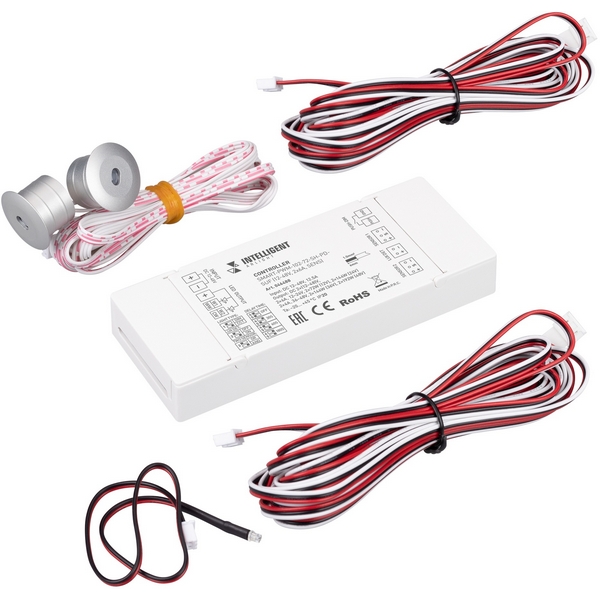 INTELLIGENT ARLIGHT Контроллер лестничный SMART-PWM-102-72-SH-PD-SUF (12-48V, 2x6A, SENS) (IARL, IP20 Пластик, 5 лет) 046488 Arlight, 046488
INTELLIGENT ARLIGHT Контроллер лестничный SMART-PWM-102-72-SH-PD-SUF (12-48V, 2x6A, SENS) (IARL, IP20 Пластик, 5 лет) 046488 Arlight, 046488