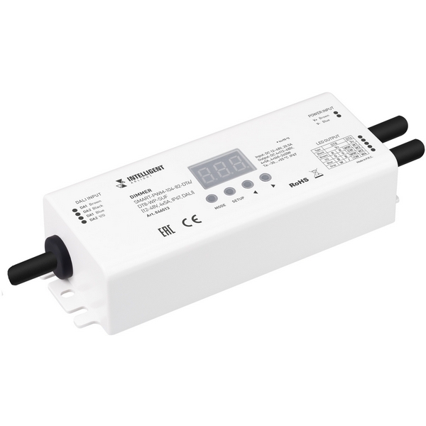 INTELLIGENT ARLIGHT Диммер SMART-PWM-104-82-DT6/DT8-WP-SUF (12-48V, 4x5A, IP67, DALI) (IARL, IP20 Пластик, 5 лет) 046513 Arlight, 046513
INTELLIGENT ARLIGHT Диммер SMART-PWM-104-82-DT6/DT8-WP-SUF (12-48V, 4x5A, IP67, DALI) (IARL, IP20 Пластик, 5 лет) 046513 Arlight, 046513