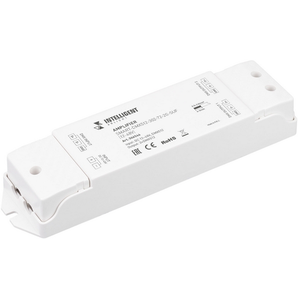 INTELLIGENT ARLIGHT Усилитель SMART-DMX512-302-72-2G-SUF (12-48V) (IARL, IP20 Пластик, 5 лет) 046546 Arlight, 046546
INTELLIGENT ARLIGHT Усилитель SMART-DMX512-302-72-2G-SUF (12-48V) (IARL, IP20 Пластик, 5 лет) 046546 Arlight, 046546