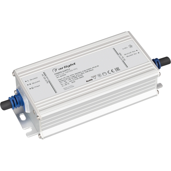 Блок питания ARPJ-LG-1081050-PFC (75W, 54-108V, 0.5-1.05A) (Arlight, IP67 Металл, 5 лет) 047372, ARPJ 047372
Блок питания ARPJ-LG-1081050-PFC (75W, 54-108V, 0.5-1.05A) (Arlight, IP67 Металл, 5 лет) 047372, ARPJ 047372