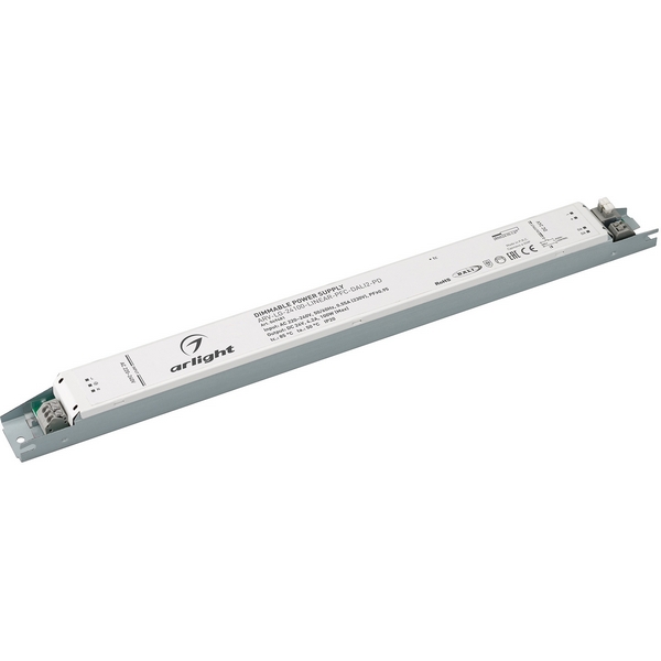 Блок питания ARV-LG-24100-LINEAR-PFC-DALI2-PD (24V, 4.2A, 100W) (Arlight, IP20 Металл) 049481, ARV-SP 049481
Блок питания ARV-LG-24100-LINEAR-PFC-DALI2-PD (24V, 4.2A, 100W) (Arlight, IP20 Металл) 049481, ARV-SP 049481