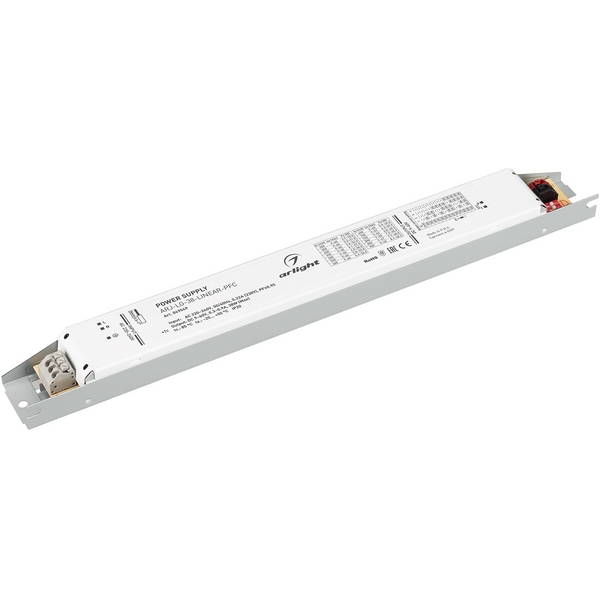 Блок питания ARJ-LG-38-LINEAR-PFC (38W, 9-60V, 0.3-0.9A) (Arlight, IP20 Металл, 5 лет) 049549, ARJ 049549
Блок питания ARJ-LG-38-LINEAR-PFC (38W, 9-60V, 0.3-0.9A) (Arlight, IP20 Металл, 5 лет) 049549, ARJ 049549