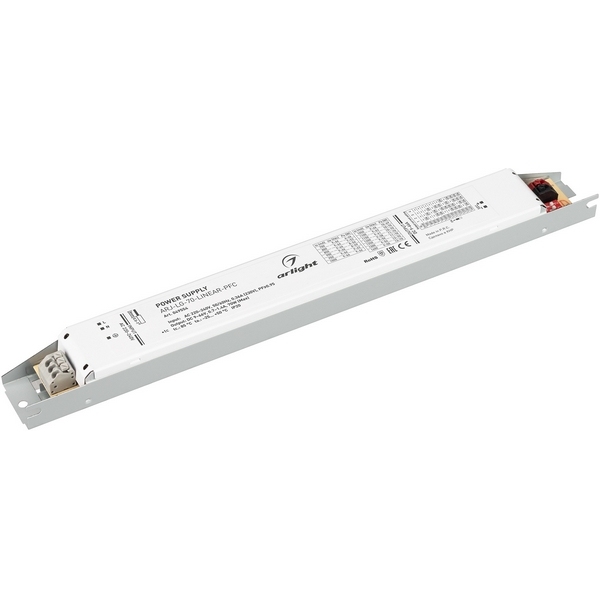 Блок питания ARJ-LG-70-LINEAR-PFC (70W, 9-66V, 0.7-1.4A) (Arlight, IP20 Металл, 5 лет) 049554, ARJ 049554
Блок питания ARJ-LG-70-LINEAR-PFC (70W, 9-66V, 0.7-1.4A) (Arlight, IP20 Металл, 5 лет) 049554, ARJ 049554