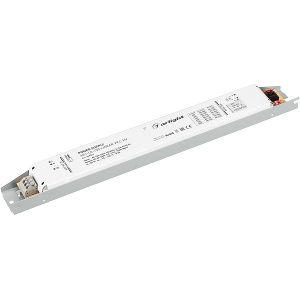 Блок питания ARJ-LG-150-LINEAR-PFC-HV (150W, 80-330V, 0.5-1.0A) (Arlight, IP20 Металл, 5 лет) 049561, ARJ 049561
Блок питания ARJ-LG-150-LINEAR-PFC-HV (150W, 80-330V, 0.5-1.0A) (Arlight, IP20 Металл, 5 лет) 049561, ARJ 049561