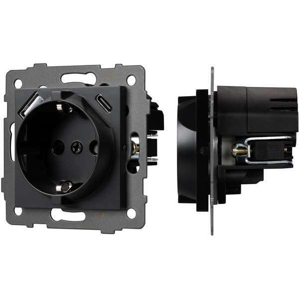 Механизм розетки с USB зарядкой SCT-MUAC-PL-BK-V (250V, 16A) (Arlight) 049830, Черный, 049830
Механизм розетки с USB зарядкой SCT-MUAC-PL-BK-V (250V, 16A) (Arlight) 049830, Черный, 049830