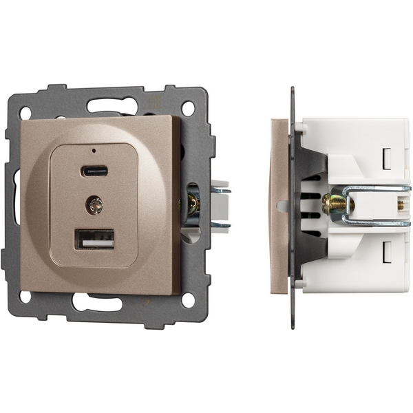 Механизм USB розетки SCT-MUAC-PL-GD-V (5V, 3A, QC4) (Arlight) 049841, Золото, 049841
Механизм USB розетки SCT-MUAC-PL-GD-V (5V, 3A, QC4) (Arlight) 049841, Золото, 049841