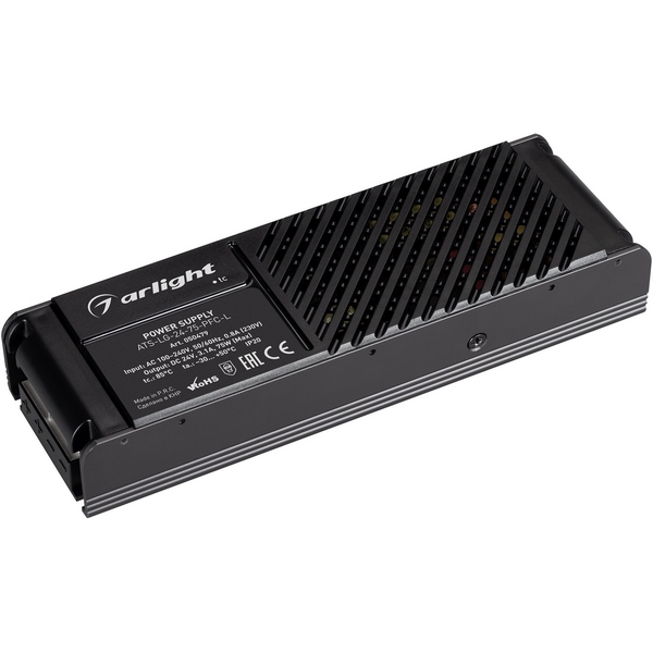 Блок питания ATS-LG-24-75-PFC-L (24V, 3.1A, 75W) (Arlight, IP20 Сетка, 5 лет) 050479, ATS 050479
Блок питания ATS-LG-24-75-PFC-L (24V, 3.1A, 75W) (Arlight, IP20 Сетка, 5 лет) 050479, ATS 050479