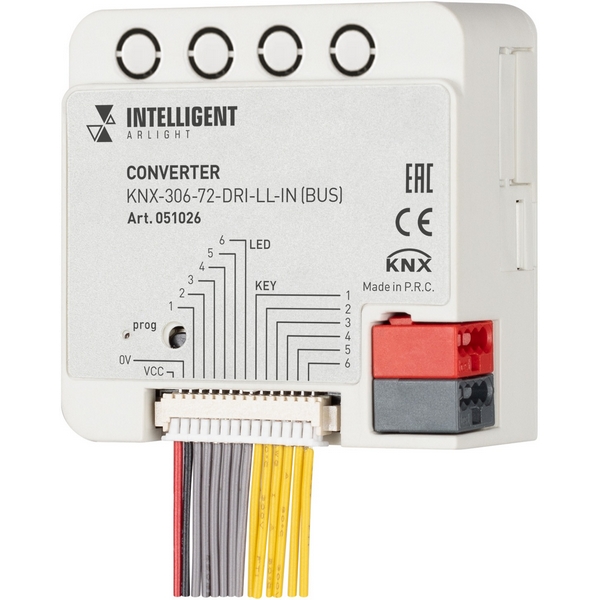 INTELLIGENT ARLIGHT Конвертер KNX-306-72-DRI-LL-IN (BUS) (IARL, IP20 Пластик, 2 года) 051026 Arlight, 051026
INTELLIGENT ARLIGHT Конвертер KNX-306-72-DRI-LL-IN (BUS) (IARL, IP20 Пластик, 2 года) 051026 Arlight, 051026