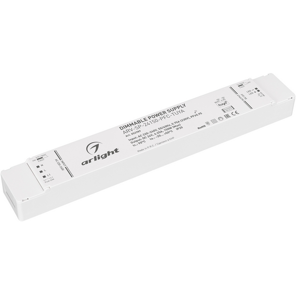 Блок питания ARV-SP-24150-PFC-TUYA (24V, 6.25A, 150W, WiFi, 2.4G) (Arlight, IP20 Пластик, 5 лет) 052989, ARV-SP 052989
Блок питания ARV-SP-24150-PFC-TUYA (24V, 6.25A, 150W, WiFi, 2.4G) (Arlight, IP20 Пластик, 5 лет) 052989, ARV-SP 052989