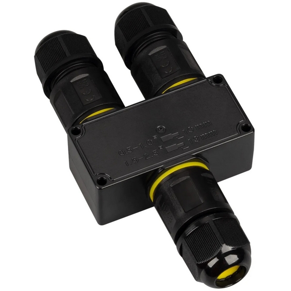 Коннектор NEO-GERM-3pin-Y-WTW (4-8mm) (Arlight, IP68) 053435, 053435
Коннектор NEO-GERM-3pin-Y-WTW (4-8mm) (Arlight, IP68) 053435, 053435
