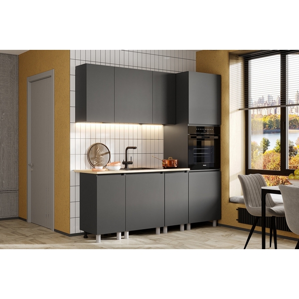 Модульная Кухня Денвер Арника 2,0 м, Графит, Серый, Денвер Н14471234
Модульная Кухня Денвер Арника 2,0 м, Графит, Серый, Денвер Н14471234