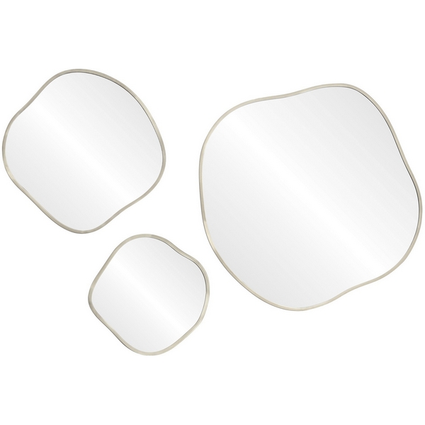 Organic Panno Silver Сет из 3-х зеркал 91, 61, 41 см Art-Zerkalo SM129SL 13825, Серебро, Organic Panno SM129SL
Organic Panno Silver Сет из 3-х зеркал 91, 61, 41 см Art-Zerkalo SM129SL 13825, Серебро, Organic Panno SM129SL