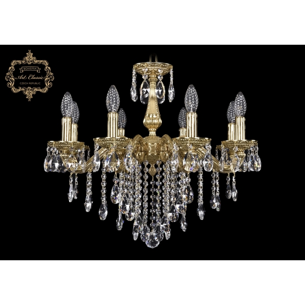 Подвесная люстра с хрустальными подвесками Art Classic 31.01 31.01.8.215.B.G.Sp, Золото, 31.01 31.01.8.215.B.G.Sp 
Подвесная люстра с хрустальными подвесками Art Classic 31.01 31.01.8.215.B.G.Sp, Золото, 31.01 31.01.8.215.B.G.Sp