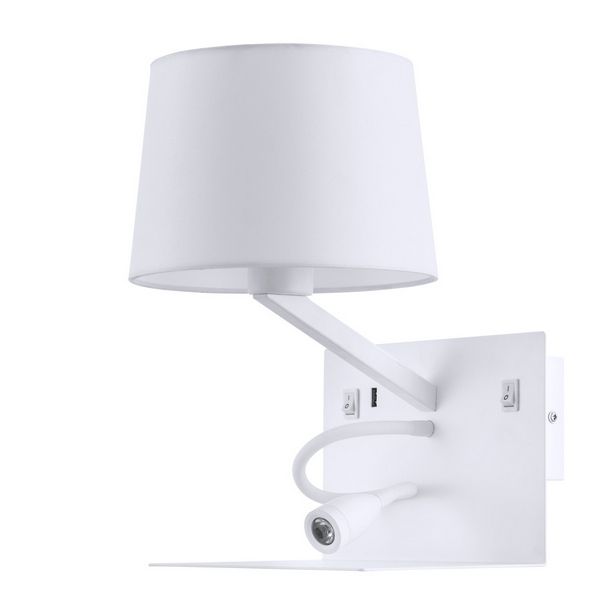 Бра с выключателем и подсветкой для чтения Arte Lamp Ibis A1056AP-2WH, Белый, Ibis A1056AP-2WH
Бра с выключателем и подсветкой для чтения Arte Lamp Ibis A1056AP-2WH, Белый, Ibis A1056AP-2WH