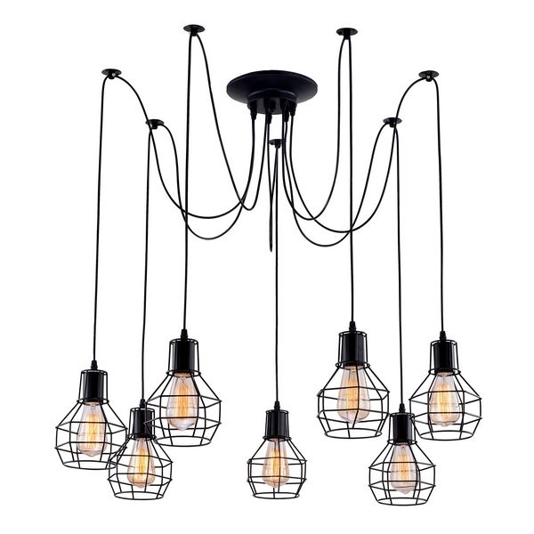 Подвесной светильник паук Arte Lamp SPIDER A1109SP-7BK, Черный, SPIDER A1109SP-7BK
Подвесной светильник паук Arte Lamp SPIDER A1109SP-7BK, Черный, SPIDER A1109SP-7BK