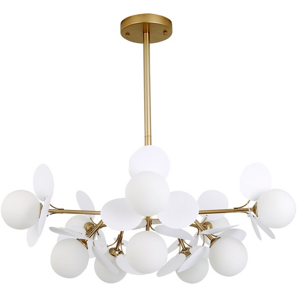 Потолочная люстра на штанге Arte Lamp Peacock A1369SP-10SG, Белый, Peacock A1369SP-10SG
Потолочная люстра на штанге Arte Lamp Peacock A1369SP-10SG, Белый, Peacock A1369SP-10SG