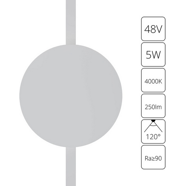 Магнитный трековый светильник LED 48V Arte Lamp Rapid A6163PL-1WH, Белый, Rapid A6163PL-1WH
Магнитный трековый светильник LED 48V Arte Lamp Rapid A6163PL-1WH, Белый, Rapid A6163PL-1WH