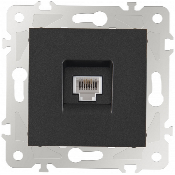 Розетка телефонная RJ-11 Arte Milano am-203 203.51-1.black, Черный, am-203 203.51-1.black
Розетка телефонная RJ-11 Arte Milano am-203 203.51-1.black, Черный, am-203 203.51-1.black