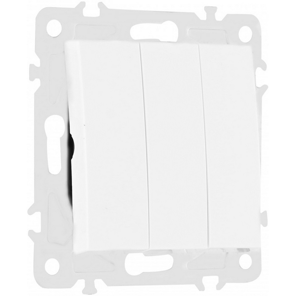 Выключатель трёхклавишный Arte Milano am-206 206.30-3.white, Белый, am-206 206.30-3.white
Выключатель трёхклавишный Arte Milano am-206 206.30-3.white, Белый, am-206 206.30-3.white