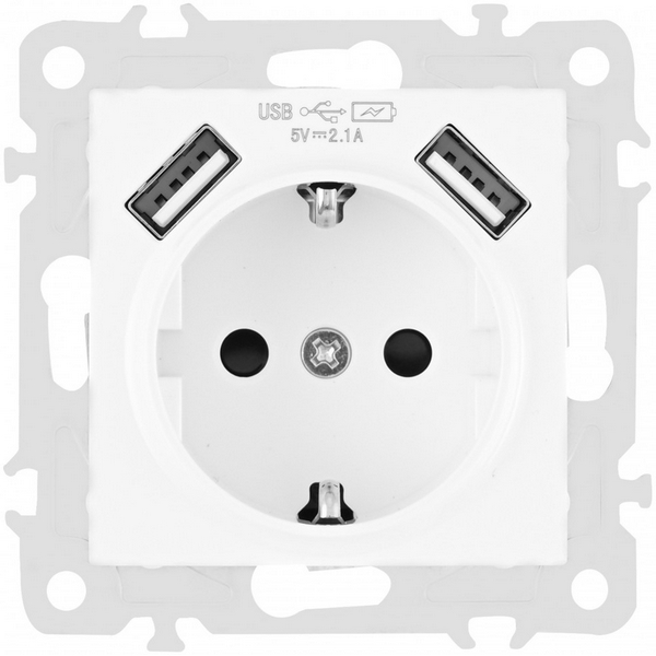 Розетка с заземлением, шторками и USBх2 DC 5V 2.1A Arte Milano am-206 206.47-1.white, Белый, am-206 206.47-1.white
Розетка с заземлением, шторками и USBх2 DC 5V 2.1A Arte Milano am-206 206.47-1.white, Белый, am-206 206.47-1.white