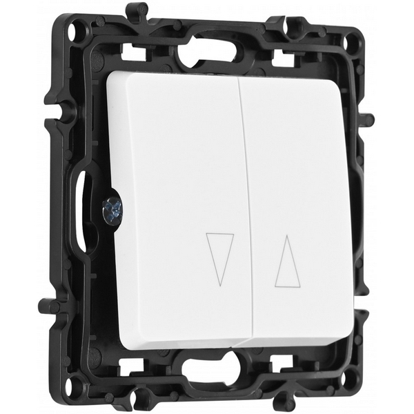 Выключатель встраиваемый жалюзи Arte Milano am-217 217.38-2.white, Белый, am-217 217.38-2.white 
Выключатель встраиваемый жалюзи Arte Milano am-217 217.38-2.white, Белый, am-217 217.38-2.white