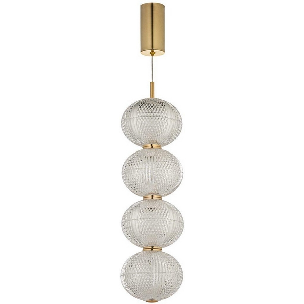 Подвесной светильник Arti Lampadari Candels Gold Candels L 1.P5 G, Прозрачный, Candels Gold Candels L 1.P5 G
Подвесной светильник Arti Lampadari Candels Gold Candels L 1.P5 G, Прозрачный, Candels Gold Candels L 1.P5 G