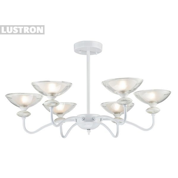 Потолочная люстра Fassano E 1.1.6 W (Arti Lampadari), Белый, Fassano Fassano E 1.1.6 W
Потолочная люстра Fassano E 1.1.6 W (Arti Lampadari), Белый, Fassano Fassano E 1.1.6 W