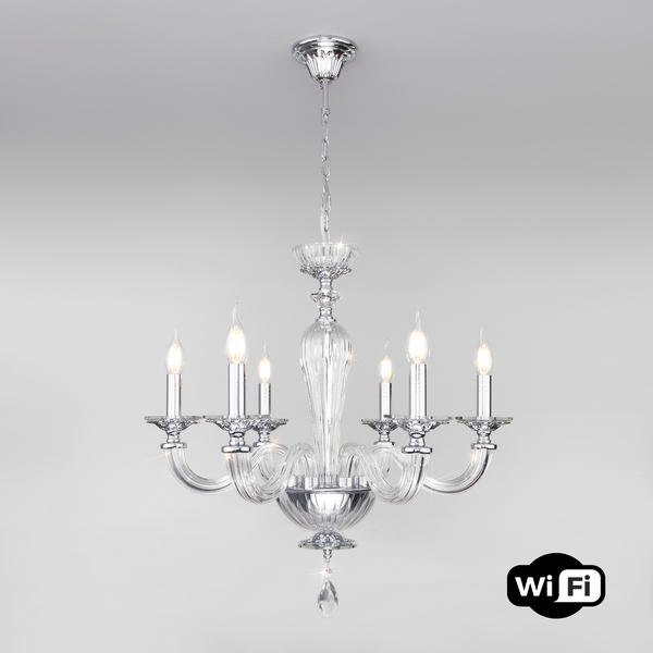 Подвесная люстра с управлением смартфоном 338/6 Bogate's Olenna хром, Olenna 338/6 хром
Подвесная люстра с управлением смартфоном 338/6 Bogate's Olenna хром, Olenna 338/6 хром