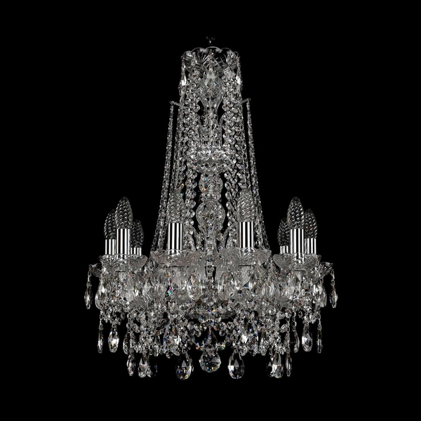 Подвесная люстра Bohemia 1411 1411/10/141/XL-66/Ni, Прозрачный, 1411 1411/10/141/XL-66 Ni
Подвесная люстра Bohemia 1411 1411/10/141/XL-66/Ni, Прозрачный, 1411 1411/10/141/XL-66 Ni