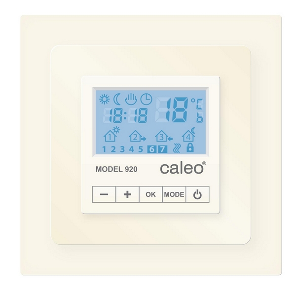 Терморегулятор CALEO 920 (слоновая кость) (Caleo), Терморегуляторы Caleo CALEO 920 ivory
Терморегулятор CALEO 920 (слоновая кость) (Caleo), Терморегуляторы Caleo CALEO 920 ivory