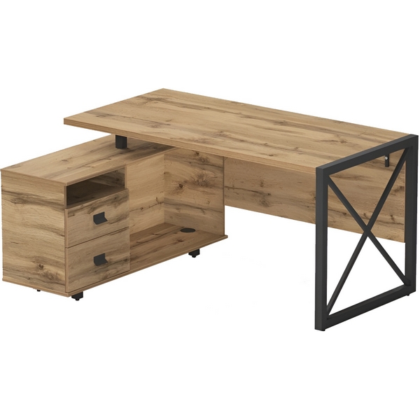 Стол рабочий универсальный Калифорния Хардвиг СР01 ЛДСП Дуб вотан 5079782301, 5079782301
Стол рабочий универсальный Калифорния Хардвиг СР01 ЛДСП Дуб вотан 5079782301, 5079782301