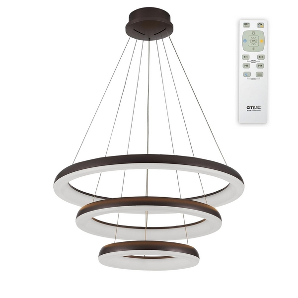 Подвесной светильник светодиодный с пультом Юпитер CL730155RS Citilux, Коричневый, Юпитер CL730155RS
Подвесной светильник светодиодный с пультом Юпитер CL730155RS Citilux, Коричневый, Юпитер CL730155RS