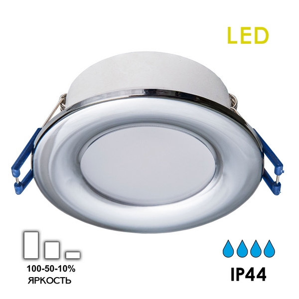 Встраиваемый светодиодный светильник IP44 Citilux Акви CLD008011, Хром, Акви CLD008011
Встраиваемый светодиодный светильник IP44 Citilux Акви CLD008011, Хром, Акви CLD008011