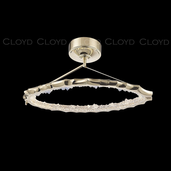 Изображение товара Потолочная люстра светодиодная на штанге кольцо Cloyd Esse 11382