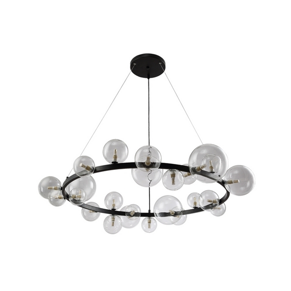 Подвесная люстра светодиодная AGATA SP24 BLACK/TRANSPARENTE (Crystal Lux), Черный, Agata AGATA SP24 BLACK/TRANSPARENTE
Подвесная люстра светодиодная AGATA SP24 BLACK/TRANSPARENTE (Crystal Lux), Черный, Agata AGATA SP24 BLACK/TRANSPARENTE