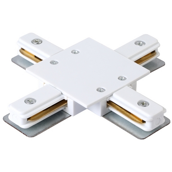 Соединитель X-образный для встраиваемого шинопровода Crystal Lux CLT 0.2211 04 WH, Белый, CLT 0.2211 CLT 0.2211 04 WH 
Соединитель X-образный для встраиваемого шинопровода Crystal Lux CLT 0.2211 04 WH, Белый, CLT 0.2211 CLT 0.2211 04 WH