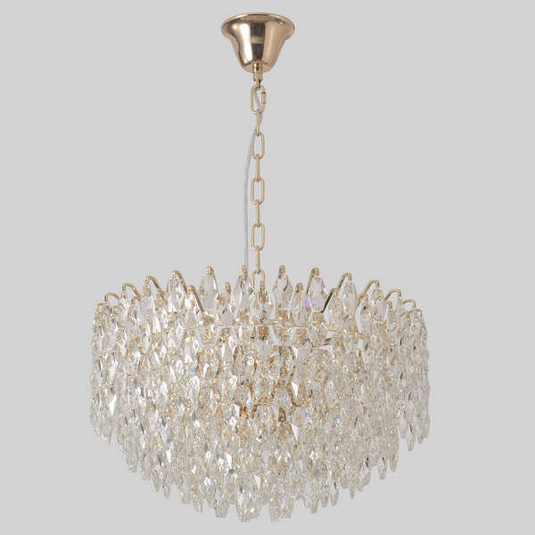 Изображение товара Подвесная люстра хрусталь на цепи Crystal Lux Hedonist HEDONIST SP12