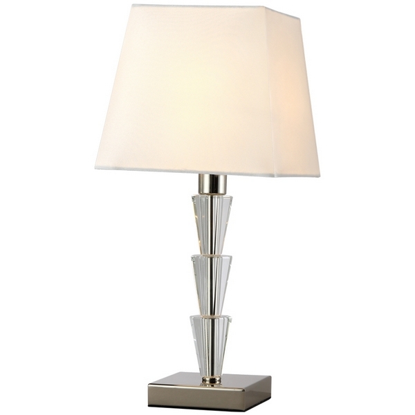 Интерьерная настольная лампа LG1 NICKEL Crystal Lux Marsela, Белый, Marsela MARSELA LG1 NICKEL
Интерьерная настольная лампа LG1 NICKEL Crystal Lux Marsela, Белый, Marsela MARSELA LG1 NICKEL