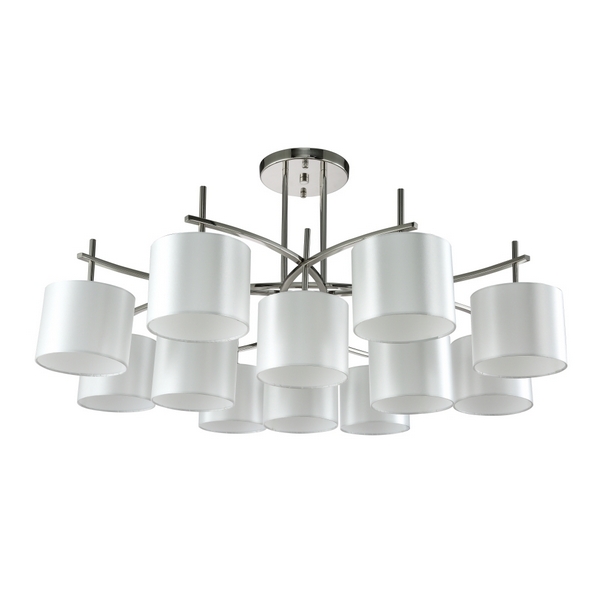 Потолочная люстра SERGIO PL8+4 NICKEL (Crystal Lux), Белый, Sergio SERGIO PL8+4 NICKEL
Потолочная люстра SERGIO PL8+4 NICKEL (Crystal Lux), Белый, Sergio SERGIO PL8+4 NICKEL