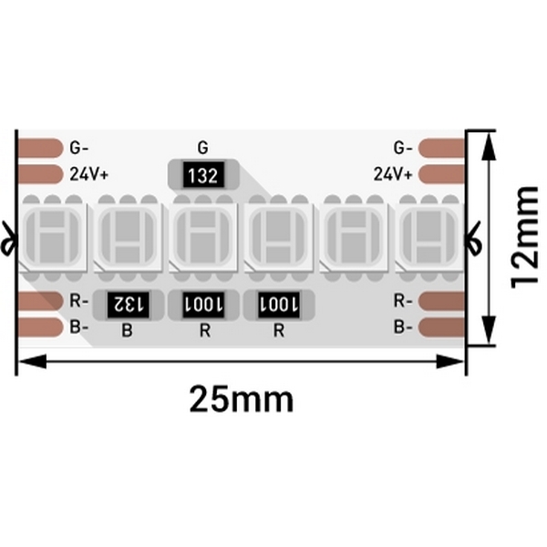 Светодиодная лента DesignLed Lux DSG8A240-24-RGB-33 (5 шт.), Lux DSG8A240-24-RGB-33
Светодиодная лента DesignLed Lux DSG8A240-24-RGB-33 (5 шт.), Lux DSG8A240-24-RGB-33