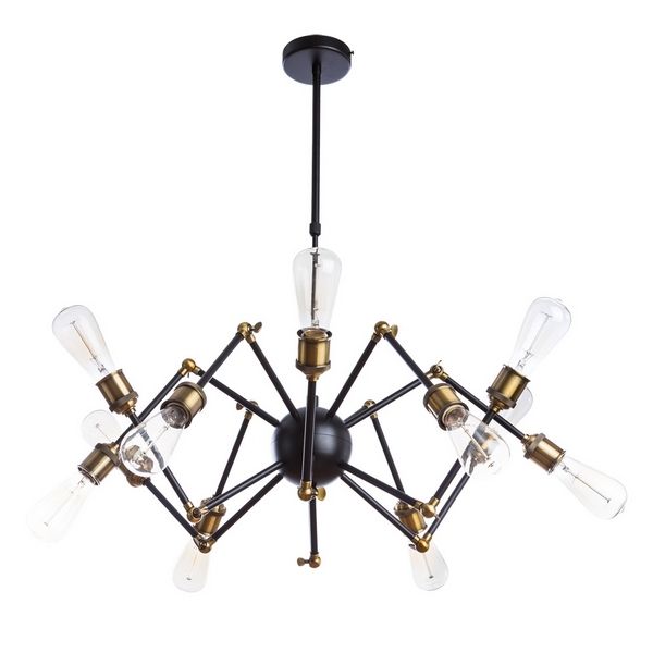 Подвесной светильник паук 3037/03 SP-12 Divinare Formica, Черный, Formica 3037/03 SP-12
Подвесной светильник паук 3037/03 SP-12 Divinare Formica, Черный, Formica 3037/03 SP-12
