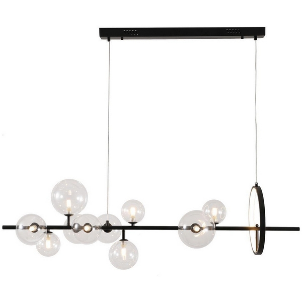Подвесная люстра Delight Collection Art Deco Bubble KG1233P-10 black/clear DeLight Collection, Черный, Art Deco Bubble KG1233P-10 black/clear
Подвесная люстра Delight Collection Art Deco Bubble KG1233P-10 black/clear DeLight Collection, Черный, Art Deco Bubble KG1233P-10 black/clear