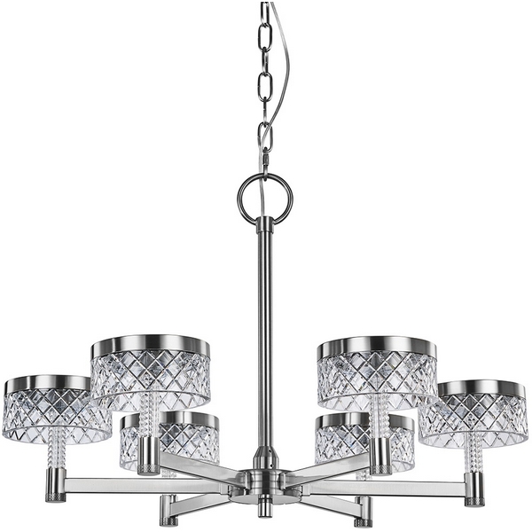 Подвесная люстра светодиодная Delight Collection Diamond cut MD21020075-6A chrome DeLight Collection, Хром, Diamond cut MD21020075-6A chrome
Подвесная люстра светодиодная Delight Collection Diamond cut MD21020075-6A chrome DeLight Collection, Хром, Diamond cut MD21020075-6A chrome